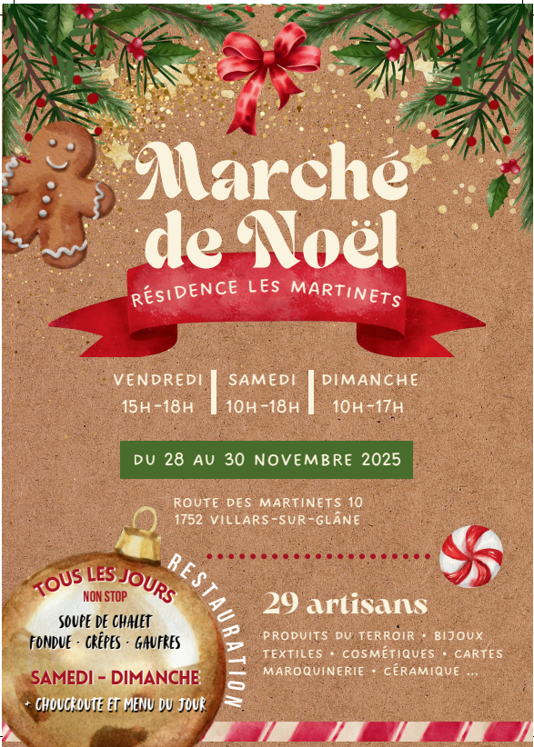 Image Marché de Noël à la Résidence